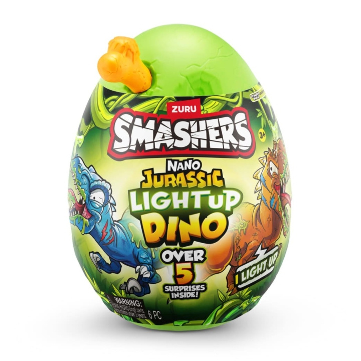 Smashers Jurassic Nano Egg - Serie 1 (74132TQ1) i gruppen LEKER, BARN OG BABY / Leker / Figurer, miniatyrer og tilbehør hos TP E-commerce Nordic AB (D19176)