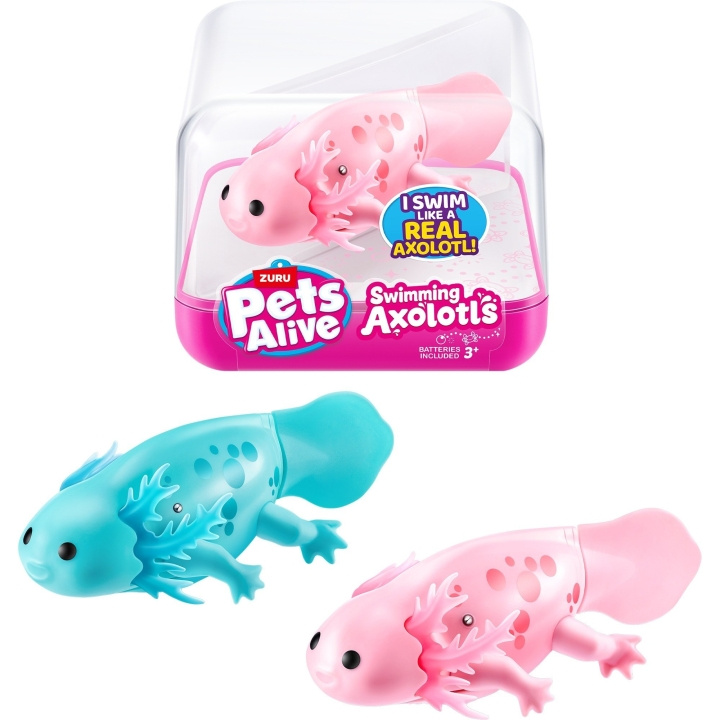 Pets Alive Svømmende øksolotl (9556UQ1) i gruppen LEKER, BARN OG BABY / Leker / Figurer, miniatyrer og tilbehør hos TP E-commerce Nordic AB (D19178)