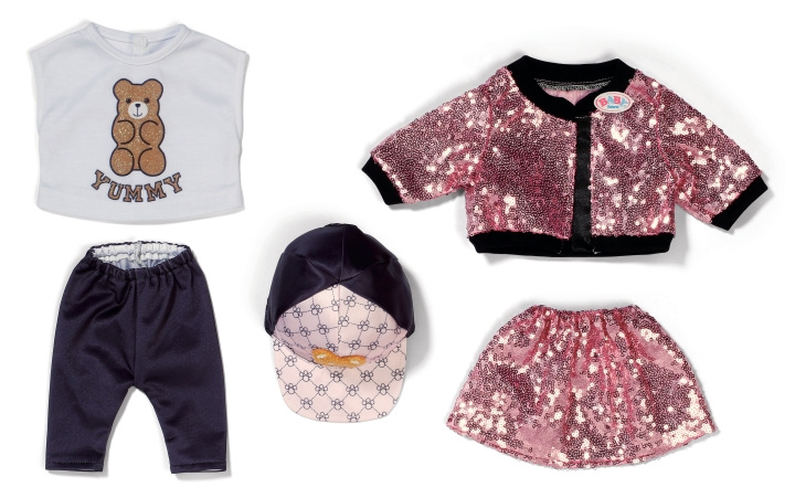 BABY Born Glam Outfit 43cm - (837320) i gruppen LEKER, BARN OG BABY / Leker / Dukker & tilbehør hos TP E-commerce Nordic AB (D19206)