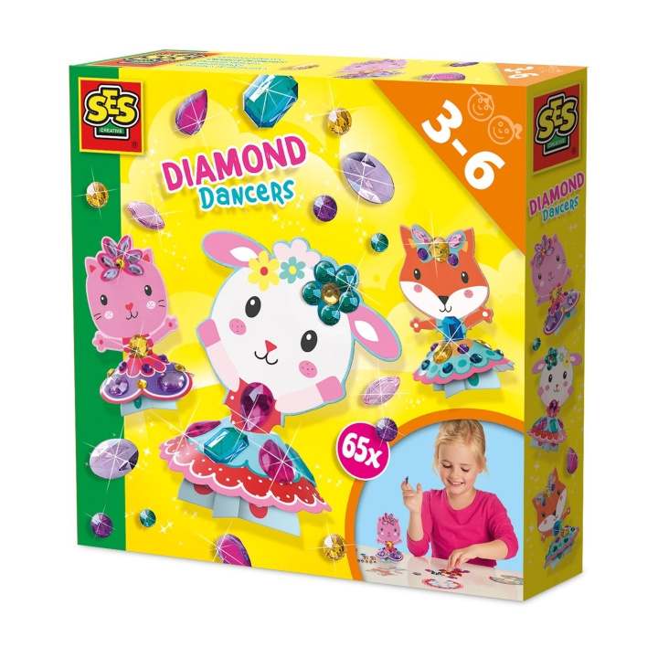 SES Creative Diamantmaleri - Diamond Dancers (S14048) i gruppen LEKER, BARN OG BABY / Leker / Håndtverk hos TP E-commerce Nordic AB (D19220)
