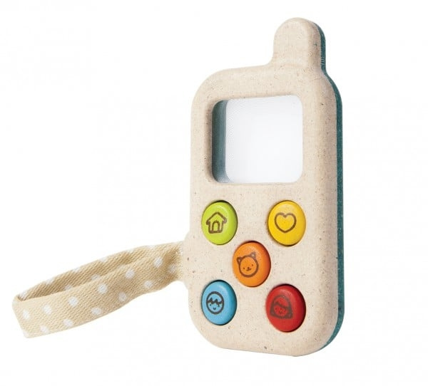 PlanToys Min første telefon (5674) i gruppen LEKER, BARN OG BABY / Babyleker (0-3 år) / Aktivitetsleker hos TP E-commerce Nordic AB (D19227)