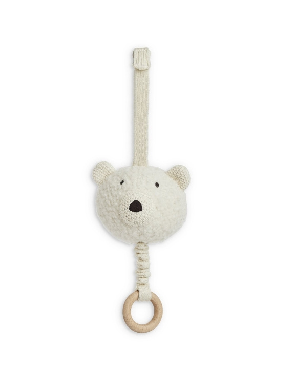 Smallstuff Musikkuro, ullbouclé, off white (40011-40) i gruppen LEKER, BARN OG BABY / Babyleker (0-3 år) / Kosedyr hos TP E-commerce Nordic AB (D19229)