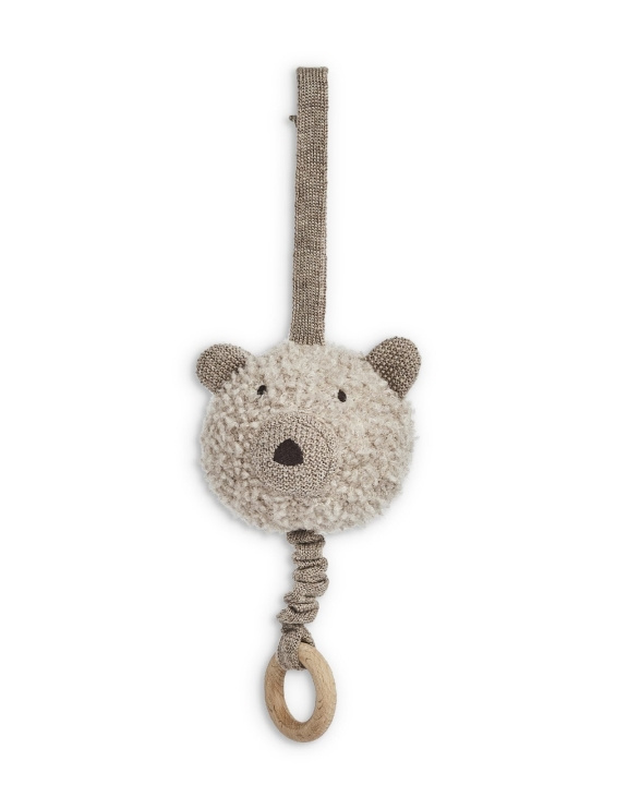 Smallstuff Musikkuro, ullbouclé, naturmelange (40011-41) i gruppen LEKER, BARN OG BABY / Babyleker (0-3 år) / Kosedyr hos TP E-commerce Nordic AB (D19231)