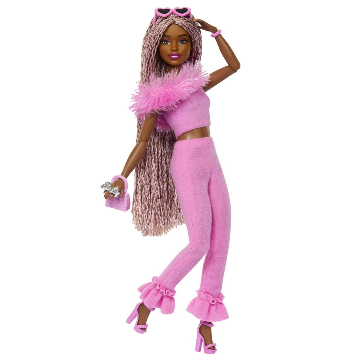 Barbie Deluxe Style Fur Black - (960-2511) i gruppen LEKER, BARN OG BABY / Leker / Dukker & tilbehør hos TP E-commerce Nordic AB (D19253)