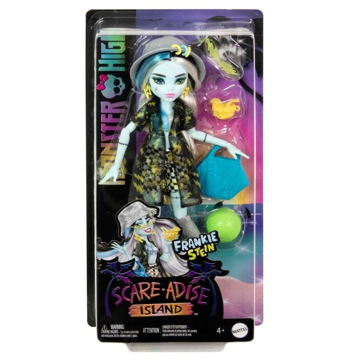 Monster High Scare-adise Island Frankie dukke - (218-2504) i gruppen LEKER, BARN OG BABY / Leker / Dukker & tilbehør hos TP E-commerce Nordic AB (D19259)