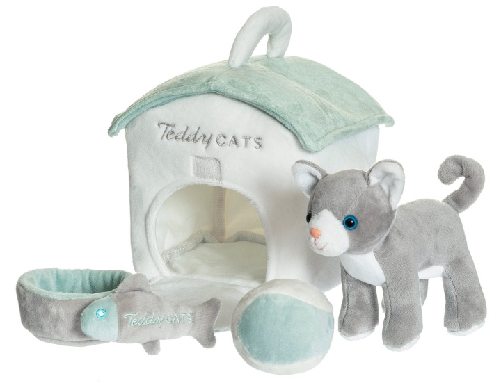 Teddykompaniet Teddy Cats lekesett - (TK4218) i gruppen LEKER, BARN OG BABY / Leker / Lekesett hos TP E-commerce Nordic AB (D19279)