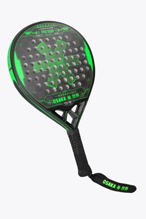 Osaka Pro Tour Control padelracket - svart/grønn i gruppen SPORT, FRITID & HOBBY / Sportsutstyr / Padelracket hos TP E-commerce Nordic AB (D19289)