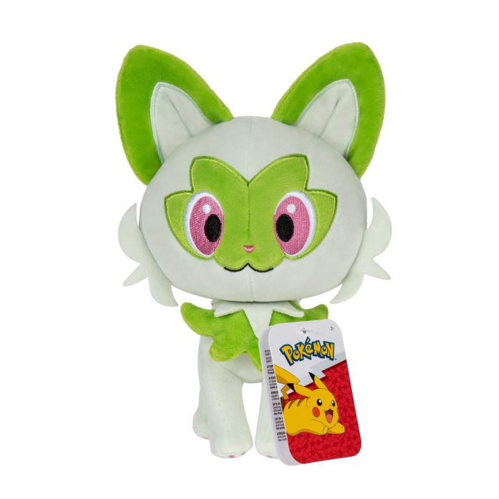 Pokémon PLYSJ 20 CM SPRIGATITO CDU (PKW3353) i gruppen LEKER, BARN OG BABY / Babyleker (0-3 år) / Kosedyr hos TP E-commerce Nordic AB (D19290)