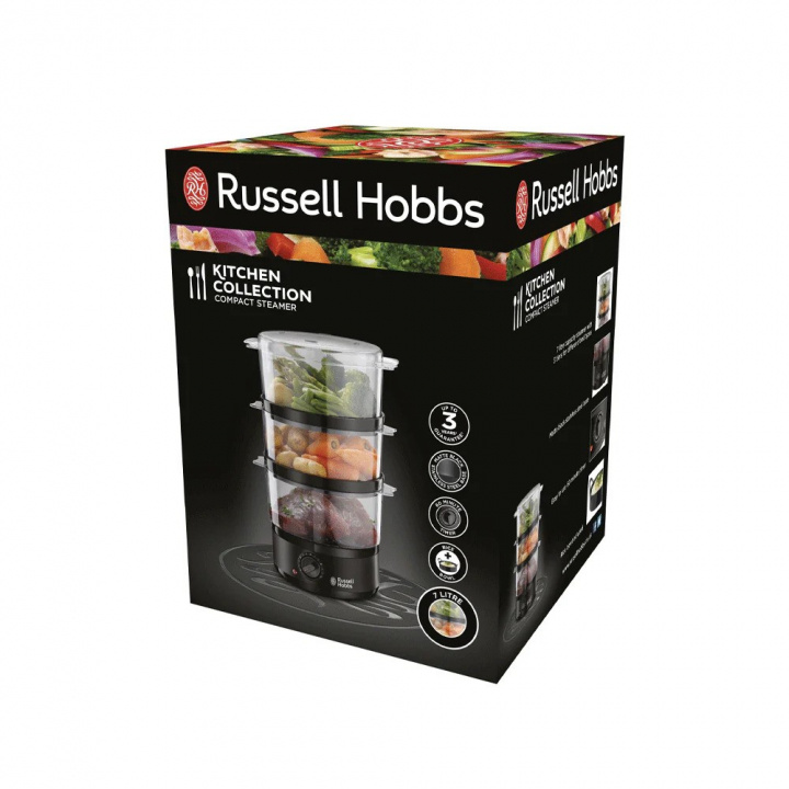 Russell Hobbs Kompakt matdampbåt i gruppen HJEM, HUS OG HAGE / Kjøkkenutstyr / Annet kjøkkenutstyr hos TP E-commerce Nordic AB (D19294)