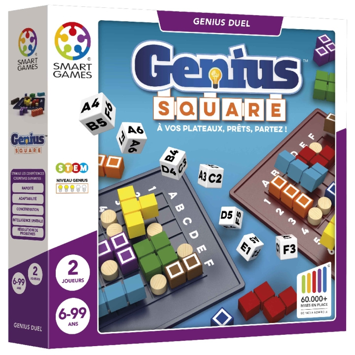 Smart Games Genius Square (Nordic) (SG9001) i gruppen LEKER, BARN OG BABY / Spill / Brettspill hos TP E-commerce Nordic AB (D19329)