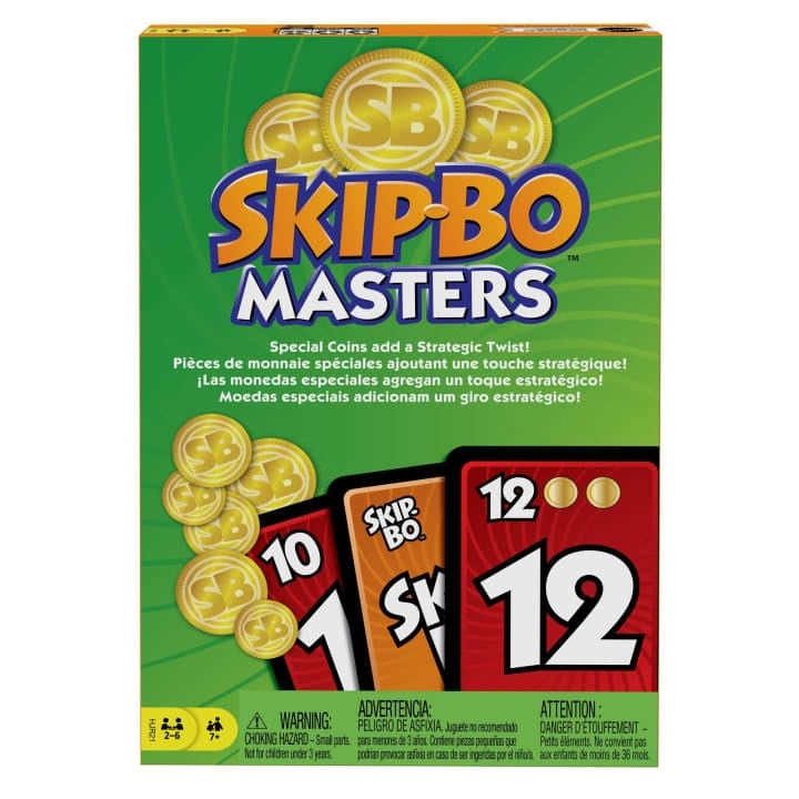 Mattel Games Skip-Bo Masters (HJR21) i gruppen LEKER, BARN OG BABY / Spill / Kortspill hos TP E-commerce Nordic AB (D19340)