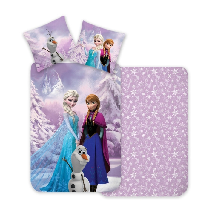 Disney Sengetøy - Juniorstørrelse 100x140 cm - Disney Frozen i gruppen LEKER, BARN OG BABY / Barnetekstiler / Sengetøy hos TP E-commerce Nordic AB (D19345)