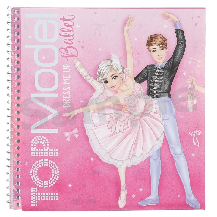 TOPModel Dress Me Up klistremerkebok BALLET - (413611) i gruppen LEKER, BARN OG BABY / Leker / Håndtverk hos TP E-commerce Nordic AB (D19371)