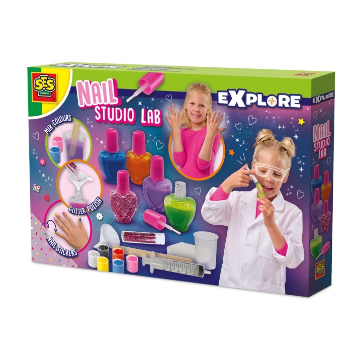 SES Creative Make-up Lab Neglestudio - (S25141) i gruppen LEKER, BARN OG BABY / Leker / Håndtverk hos TP E-commerce Nordic AB (D19402)