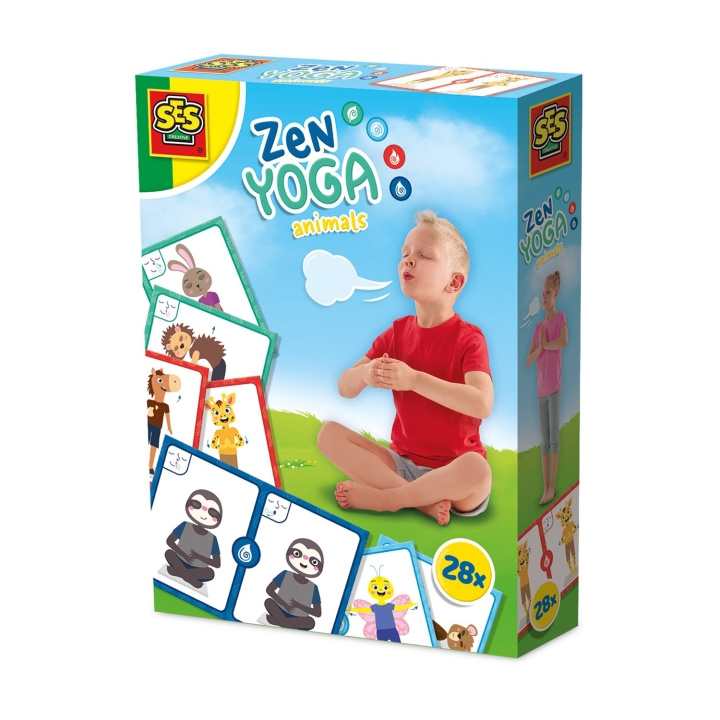 SES Creative Zen Yoga med dyr - (S02407) i gruppen LEKER, BARN OG BABY / Babyleker (0-3 år) / Aktivitetsleker hos TP E-commerce Nordic AB (D19405)