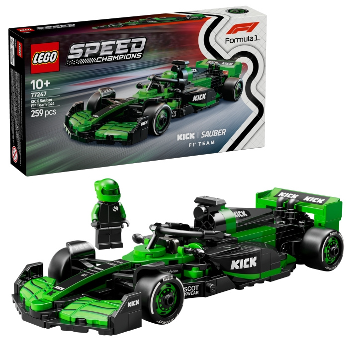 LEGO Speed Champions - KICK Sauber F1 Team C44 Racerbil (77247) i gruppen LEKER, BARN OG BABY / Leker / Byggeleker / Lego hos TP E-commerce Nordic AB (D19413)