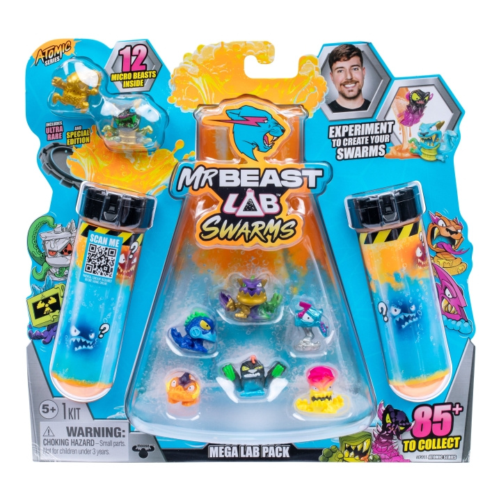 MR. BEAST LAB MrBeast Lab Swarms Mega Lab 12-pakning. Serie 2 - (20389) i gruppen LEKER, BARN OG BABY / Leker / Figurer, miniatyrer og tilbehør hos TP E-commerce Nordic AB (D19447)