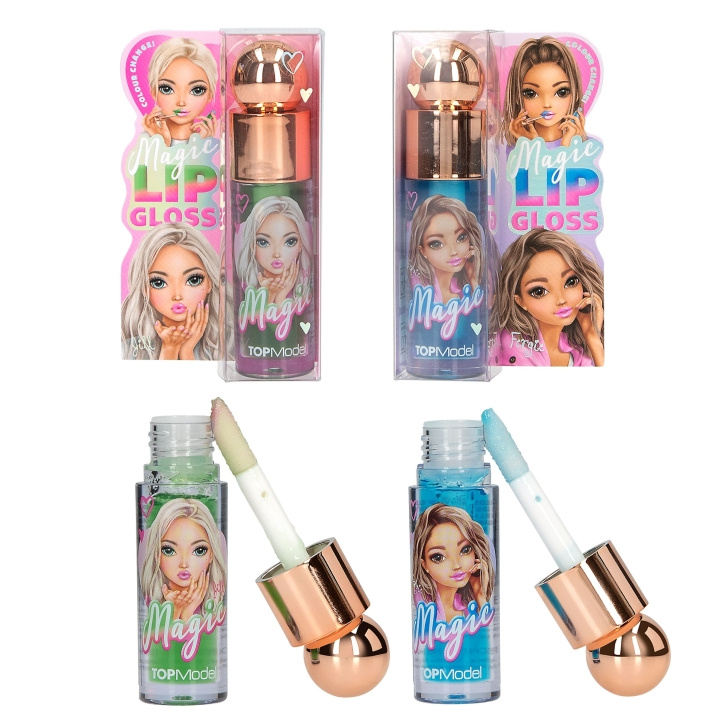 TOPModel Magic Lip Gloss BEAUTY and ME - Blå, grønn i gruppen HELSE OG SKJØNNHET / Makeup / Lepper / Lipgloss / Plumper hos TP E-commerce Nordic AB (D19462)