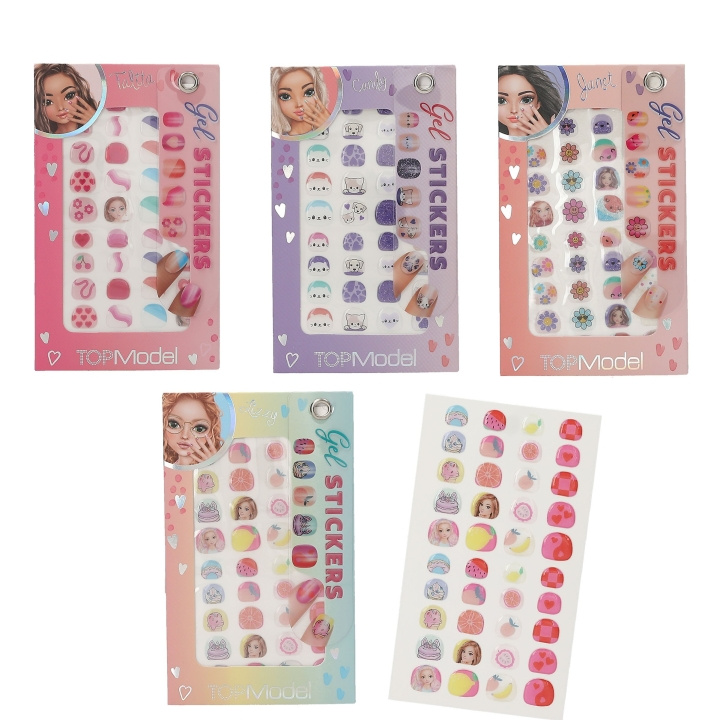 TOPModel Gel Nail Stickers - BEAUTY and ME i gruppen LEKER, BARN OG BABY / Leker / Dukker & tilbehør hos TP E-commerce Nordic AB (D19466)