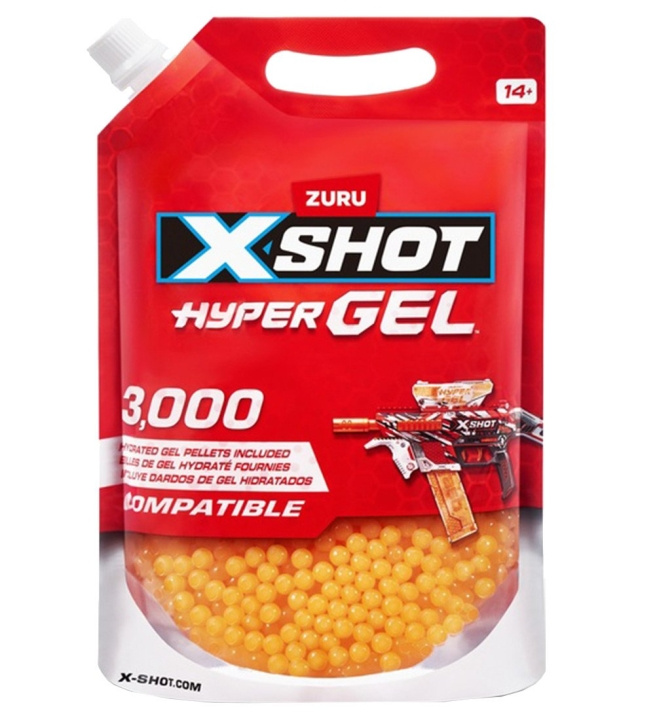 X-Shot HYPER GEL - Hydrated Gellet Refill foliepose (36810SQ1) i gruppen LEKER, BARN OG BABY / Leker / Actionspill hos TP E-commerce Nordic AB (D19492)