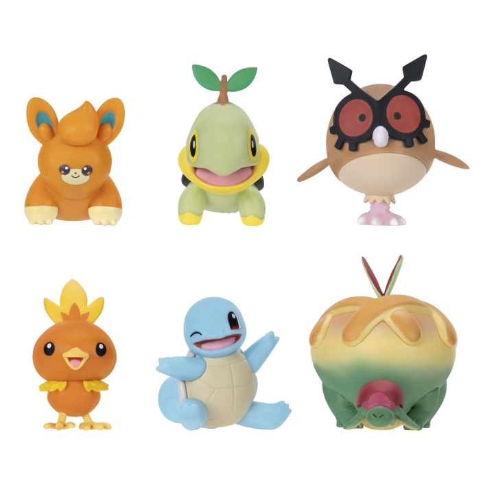 Pokémon Battle Figure 6 PK - (PKW4098) i gruppen LEKER, BARN OG BABY / Leker / Figurer, miniatyrer og tilbehør hos TP E-commerce Nordic AB (D19506)
