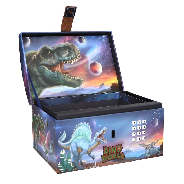 Dino World Skattekiste med kode, lyd og lys - (0413441) i gruppen LEKER, BARN OG BABY / Leker / Lekesett hos TP E-commerce Nordic AB (D19526)