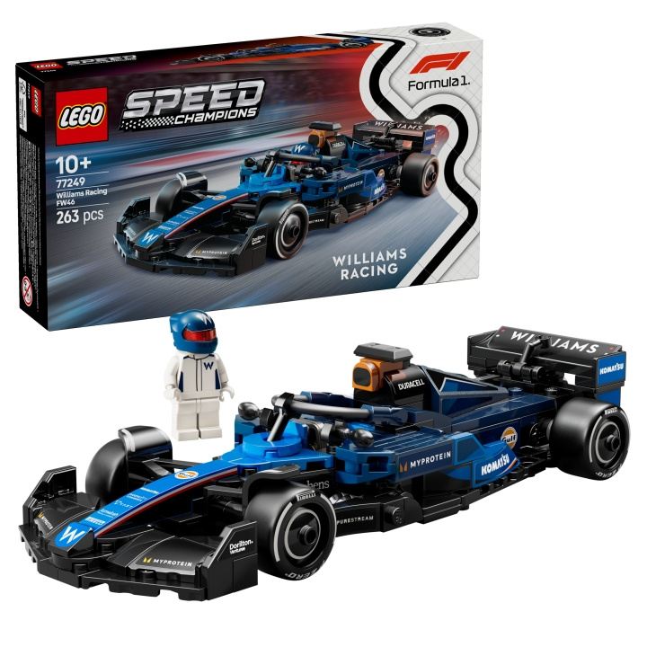LEGO Speed Champions - Williams Racing FW46 F1® Racerbil (77249) i gruppen LEKER, BARN OG BABY / Leker / Byggeleker / Lego hos TP E-commerce Nordic AB (D19531)
