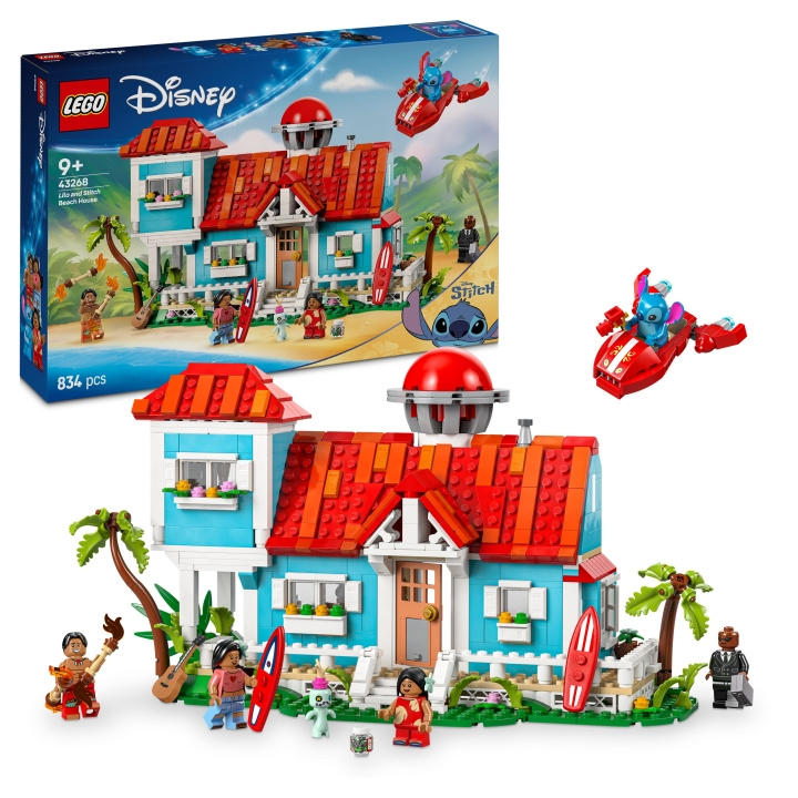 LEGO Disney Classic - Lilo og Stitch Strandhus (43268) i gruppen LEKER, BARN OG BABY / Leker / Byggeleker / Lego hos TP E-commerce Nordic AB (D19533)