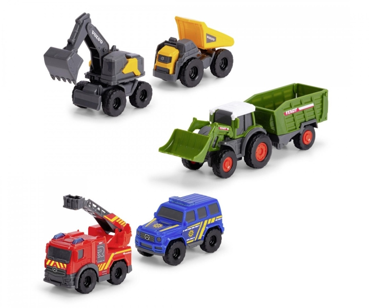 Dickie Toys Micro City Team (203742016) i gruppen LEKER, BARN OG BABY / Leker / Lekebiler hos TP E-commerce Nordic AB (D19544)