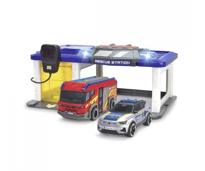 Dickie Toys Redningsstasjon (203716026) i gruppen LEKER, BARN OG BABY / Leker / Lekesett hos TP E-commerce Nordic AB (D19550)