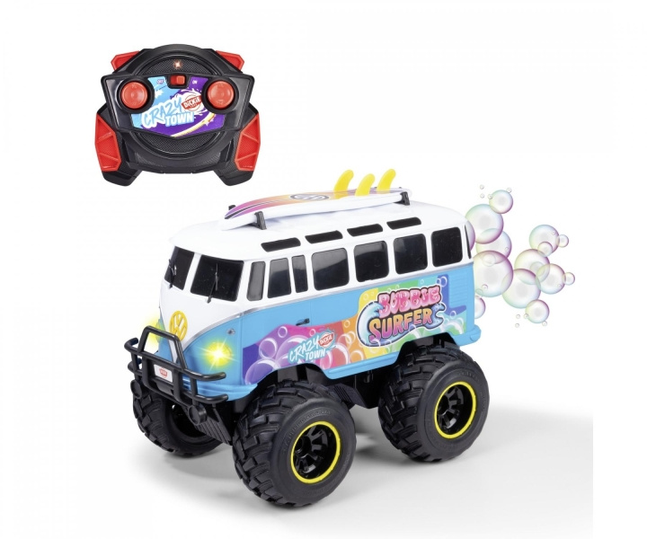 Dickie Toys RC Volkswagen T1 Boblebuss (201106014) i gruppen LEKER, BARN OG BABY / Radiostyrt / Radiostyrte biler hos TP E-commerce Nordic AB (D19553)