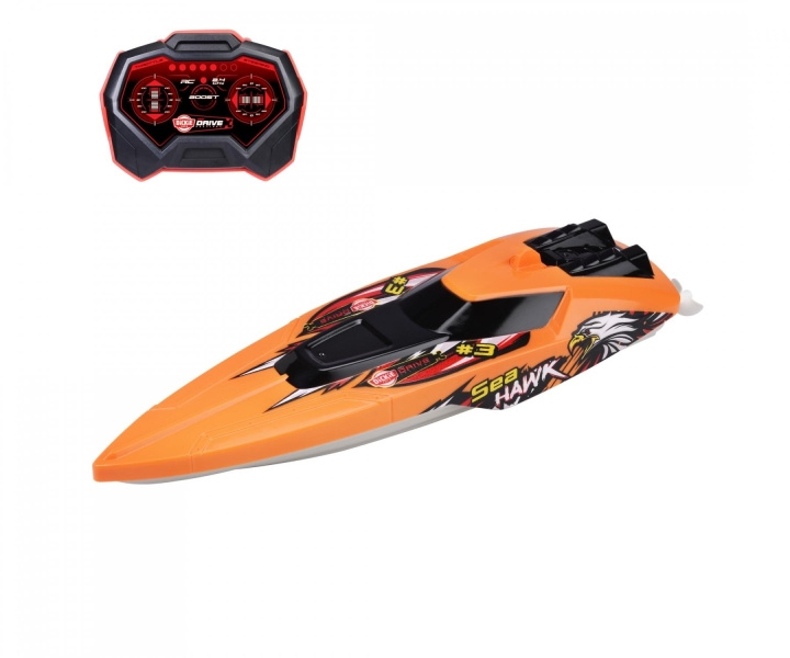Dickie Toys RC Sea Hawk (201106012) i gruppen LEKER, BARN OG BABY / Radiostyrt / Radiostyrte båter hos TP E-commerce Nordic AB (D19554)