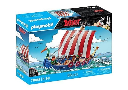 Playmobil Asterix: Sjørøverskip (71888) i gruppen LEKER, BARN OG BABY / Leker / Lekesett hos TP E-commerce Nordic AB (D19566)