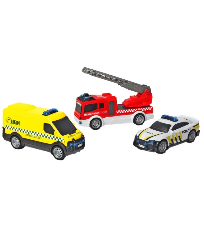 Dickie Toys SOS Teamsett - Dansk (203712015018) i gruppen LEKER, BARN OG BABY / Leker / Lekesett hos TP E-commerce Nordic AB (D19571)