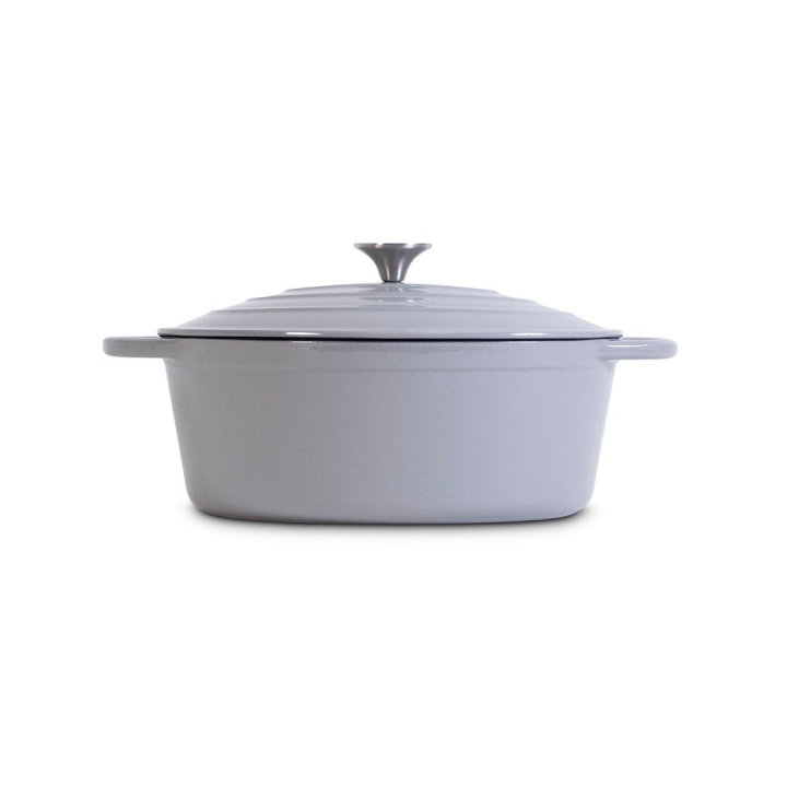 Sobczyk Oval panne i emaljert støpejern - 30x22,5 cm i gruppen HJEM, HUS OG HAGE / Kjøkkenutstyr / Ildfaste former hos TP E-commerce Nordic AB (D19575)