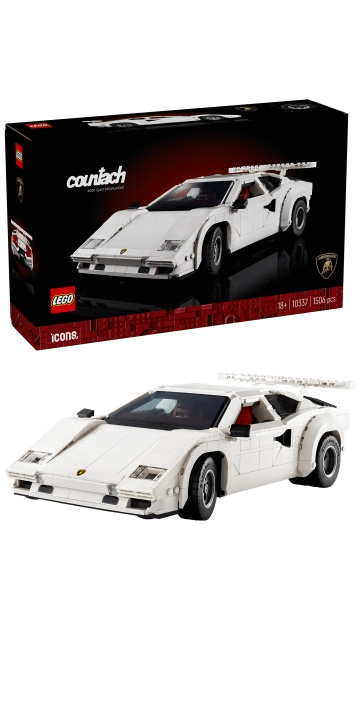 LEGO Ikoner - Lamborghini Countach 5000 Quattrovalvole (10337.) i gruppen LEKER, BARN OG BABY / Leker / Byggeleker / Lego hos TP E-commerce Nordic AB (D19597)