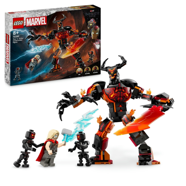 LEGO Superhelter - Thor vs. Surtur konstruksjonsfigur (76289.) i gruppen LEKER, BARN OG BABY / Leker / Byggeleker / Lego hos TP E-commerce Nordic AB (D19614)