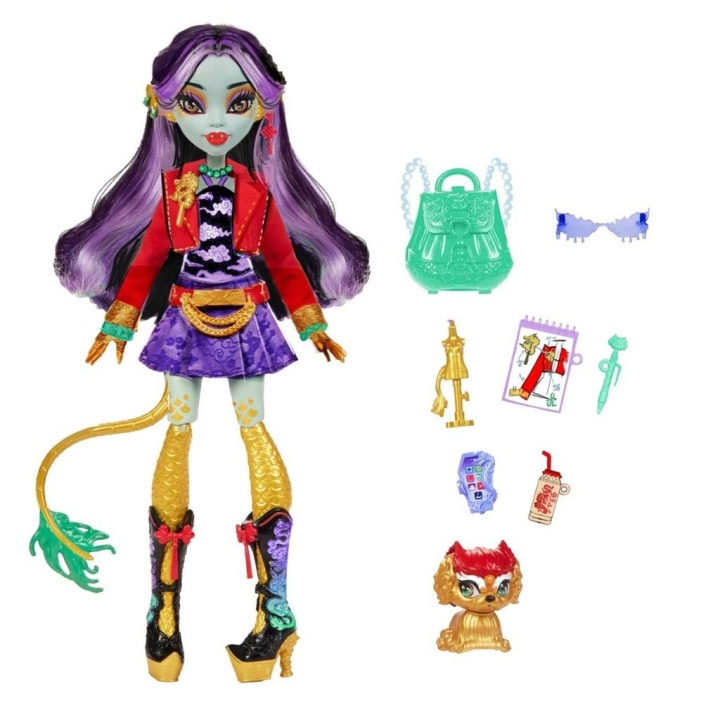 Monster High Jinafire Core Doll - (218-2501) i gruppen LEKER, BARN OG BABY / Leker / Dukker & tilbehør hos TP E-commerce Nordic AB (D19623)