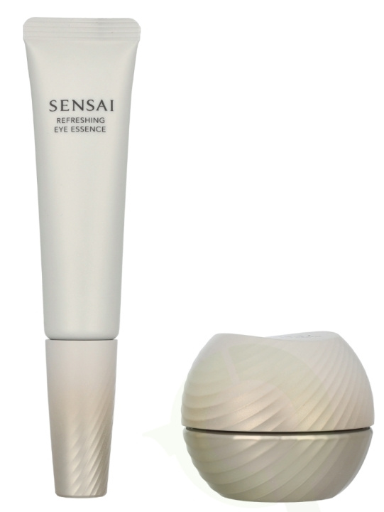Sensai Total Eye Treatment Giftset 35 ml Refreshing Eye Essence 20ml/Melty Rich Eye Cream 15ml i gruppen HELSE OG SKJØNNHET / Gavesett / Gavesett for henne hos TP E-commerce Nordic AB (D19653)