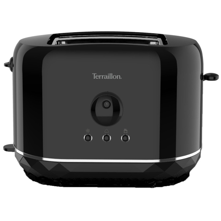 Terraillon Brödrost Diamond 2 Skivor svart i gruppen HJEM, HUS OG HAGE / Husholdningsapparater / Brødristere og toastjern / Brødristere hos TP E-commerce Nordic AB (D19685)