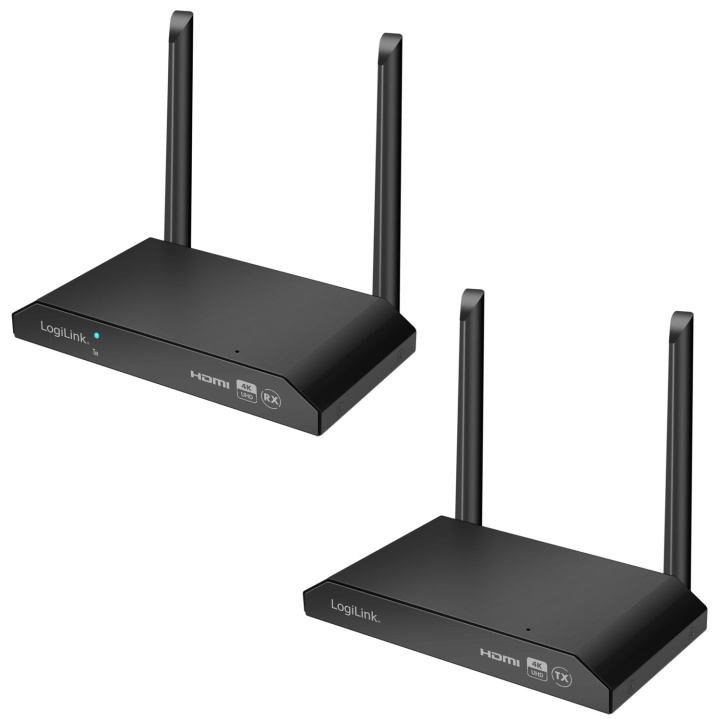LogiLink Trådlös HDMI-överföring KVM 1till4 4K@60Hz i gruppen HJEM, HUS OG HAGE / Smarthus / Smarthussystemer hos TP E-commerce Nordic AB (D19695)
