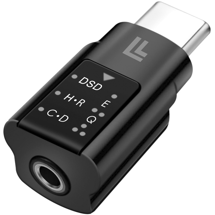 LogiLink USB-C 3,5mm-ljudadapter med DAC och EQ i gruppen Elektronikk / Kabler og adaptere / Lyd Digital hos TP E-commerce Nordic AB (D19711)