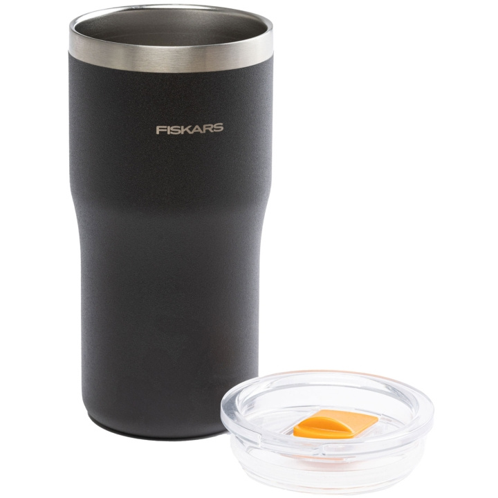 Fiskars Termosmugg svart 0,5 liter On-the-go mug i gruppen SPORT, FRITID & HOBBY / Friluftsliv / Termoser og flasker hos TP E-commerce Nordic AB (D19758)