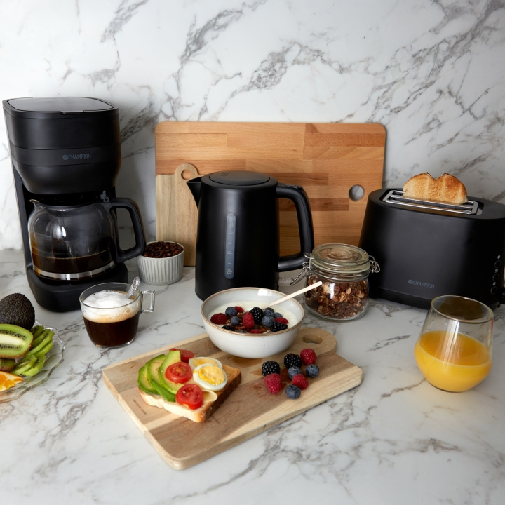 Champion Paket Frukostserie Matte Black Series i gruppen HJEM, HUS OG HAGE / Kjøkkenutstyr / Annet kjøkkenutstyr hos TP E-commerce Nordic AB (D19761)