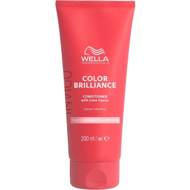Wella Professionals Invigo Color Brilliance Conditioner Fine Hair 200ml i gruppen HELSE OG SKJØNNHET / Hår & styling / Hårpleie / Balsam hos TP E-commerce Nordic AB (D19773)