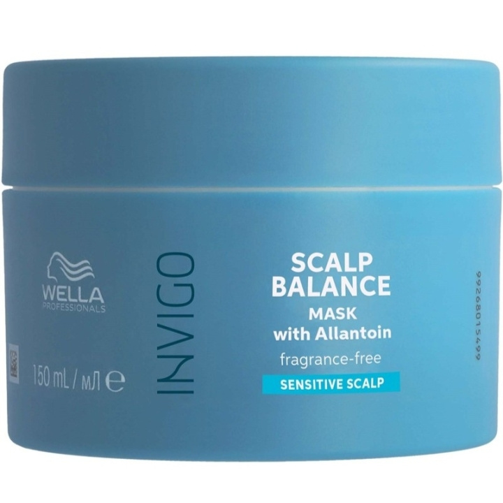 Wella Professionals Invigo Scalp Balance Sensitive Scalp Mask 150ml i gruppen HELSE OG SKJØNNHET / Hår & styling / Hårpleie / Hårmaske hos TP E-commerce Nordic AB (D19783)