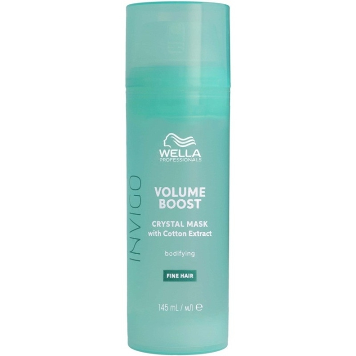Wella Professionals Invigo Volume Boost Crystal Mask 145ml i gruppen HELSE OG SKJØNNHET / Hår & styling / Hårpleie / Hårmaske hos TP E-commerce Nordic AB (D19786)