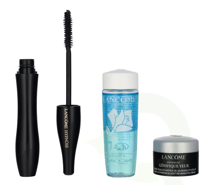 Lancome Hypnose Giftset 41.2 ml #01 Black Mascara 6,2ml/Eye Cream 5ml/Make-Up Remover 30ml i gruppen HELSE OG SKJØNNHET / Gavesett / Gavesett for henne hos TP E-commerce Nordic AB (D19860)