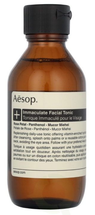 AESOP Immaculate Facial Tonic 100 ml i gruppen HELSE OG SKJØNNHET / Hudpleie / Ansikt / Rengjøring hos TP E-commerce Nordic AB (D19876)