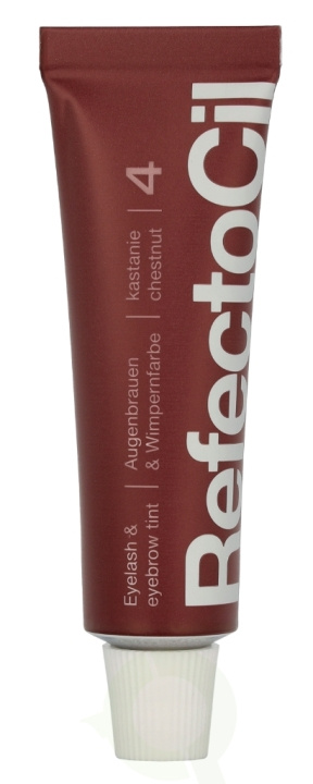 RefectoCil Eyelash & Eyebrow Colour 15 ml #4 Chestnut i gruppen HELSE OG SKJØNNHET / Makeup / Øyne og øyebryn / Øyenbrynssett hos TP E-commerce Nordic AB (D19877)